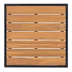 8-Piece Patio Sectional Sofa Set with Tempered Glass Coffee Table