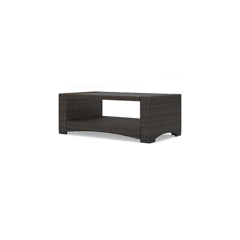 Signature Design by Ashley Windglow Brown Outdoor Coffee Table - 44.38     W x 25.38     D x 16.63     H