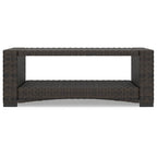 Signature Design by Ashley Windglow Brown Outdoor Coffee Table - 44.38     W x 25.38     D x 16.63     H