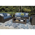 Signature Design by Ashley Windglow Brown Outdoor Coffee Table - 44.38     W x 25.38     D x 16.63     H