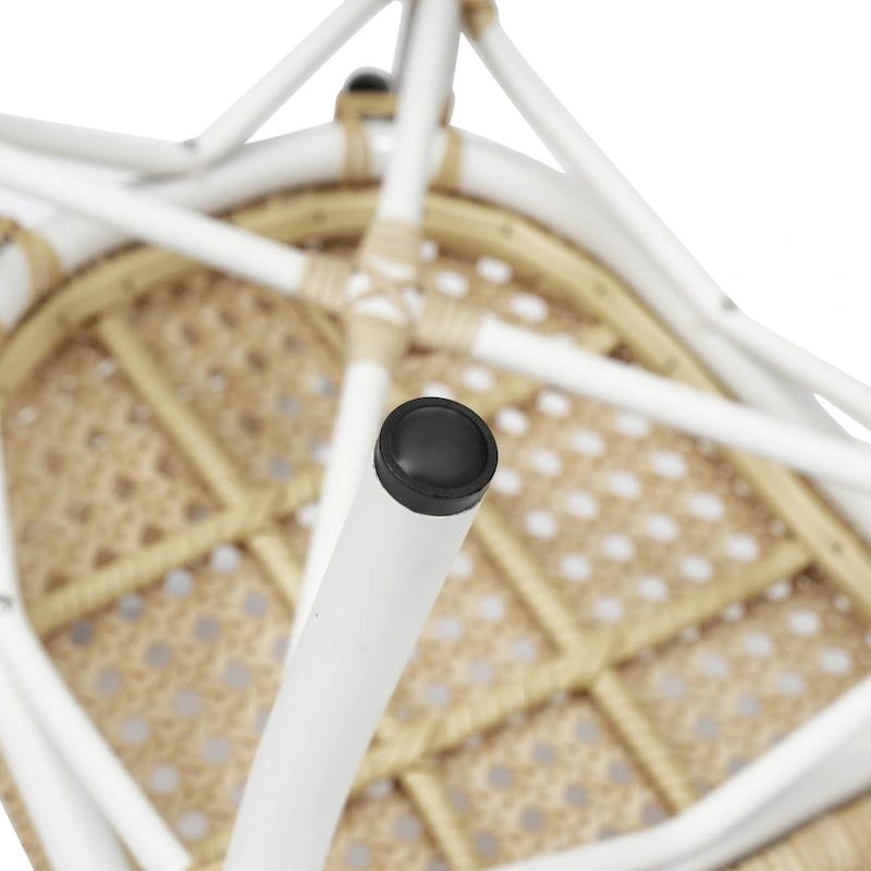 Stacking Bistro Chairs with Metal Frames