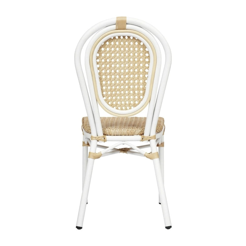 Stacking Bistro Chairs with Metal Frames