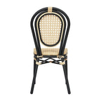 Stacking Bistro Chairs with Metal Frames