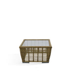 Renava Ko Tao Outdoor Glass & Wicker Coffee Table