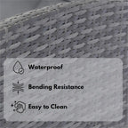 ACROMA 6-piece Rattan Wicker Patio Furniture Set-Outdoor with coffee table