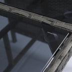 ACROMA 6-piece Rattan Wicker Patio Furniture Set-Outdoor with coffee table