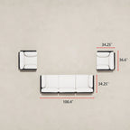 Galway 5pc Multi-Chair Seating Group