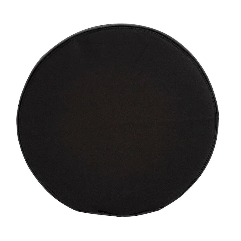 Allan Andrews No Tip Cylinder Ottoman with Cover, Seascape Canyon