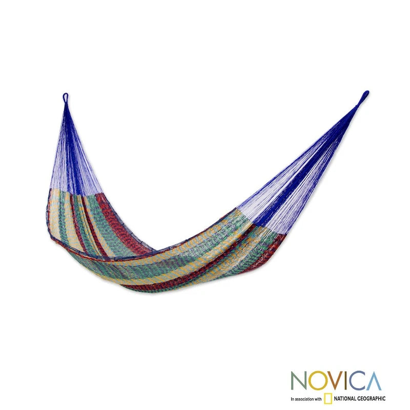 Cotton 'Colors of Mexico' Hammock (Double)