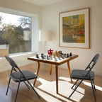 Plastic / Resin Padded Stackable Folding Chair Folding Chair Set (Set of 4)