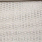 Furniture of America Plato 4-Piece Patio Modern White Wicker Conversation Set